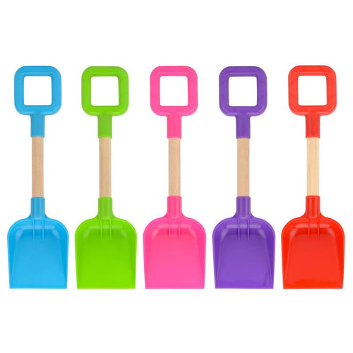 14" Beach Spade With Wooden Shaft