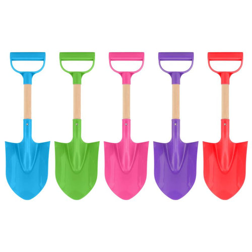19" Mini Super Beach Spade With Wooden Shaft